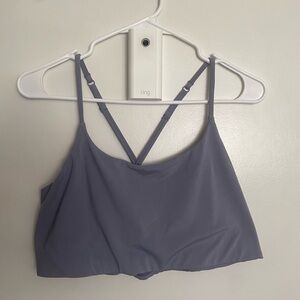 Girlfriend Collective Float Bra in Periwinkle